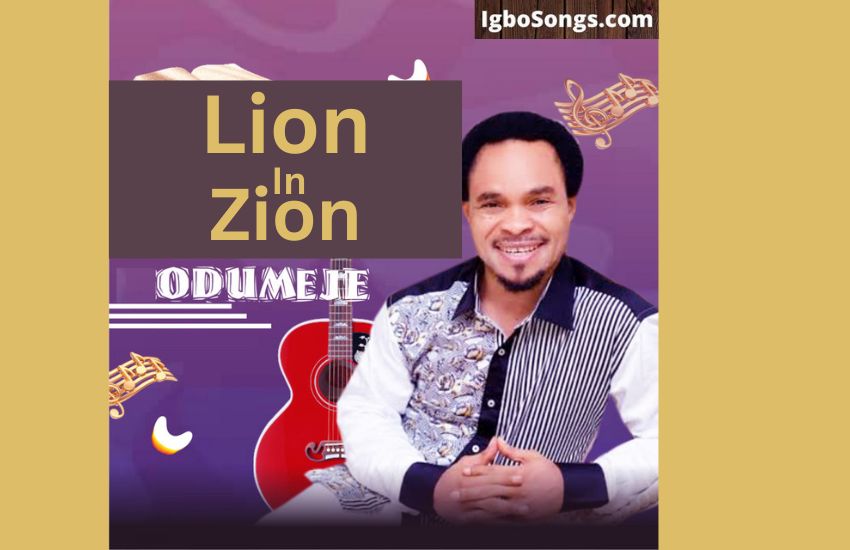 Lion in zion by odumeje