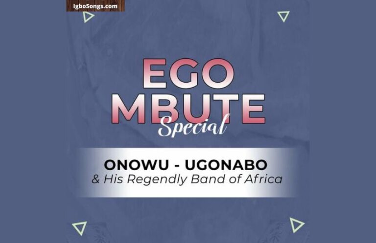 Ego Mbute Special – Onowu Ugonabo | MP3 Download