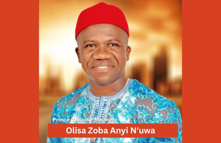 Olisa Zoba Anyi N’uwa – Prince Chijioke Mbanefo | MP3