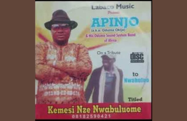 Kemesia Nze Nwabuluome – Apinjo Okenwa | MP3 Download