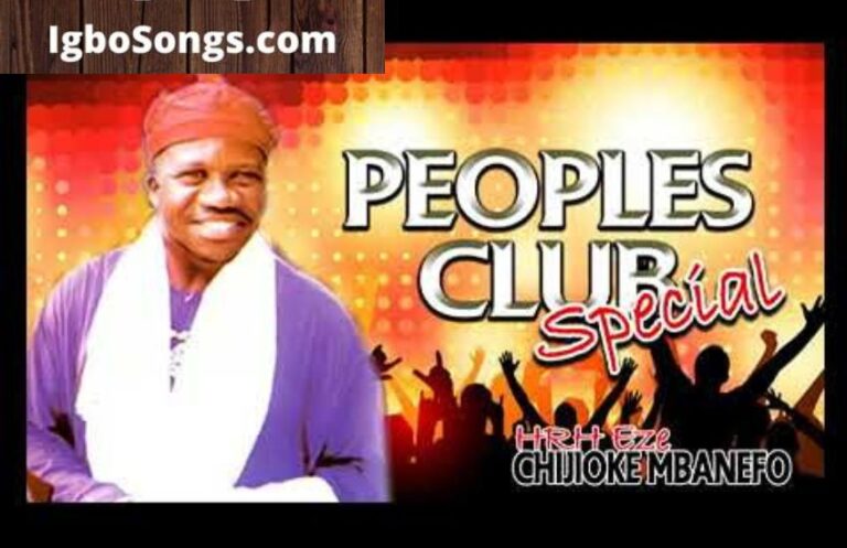 Peoples Club in USA – Prince Chijioke Mbanefo | MP3