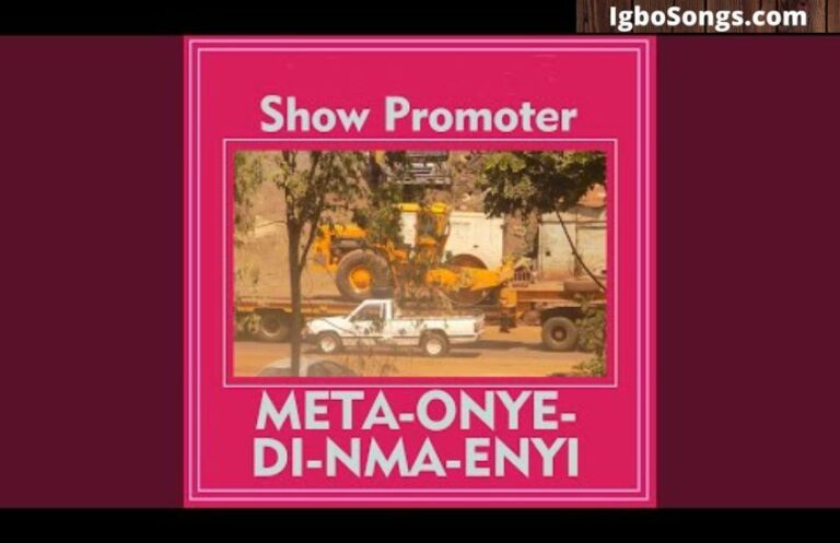 Onye Ikporo Enyi Oma – Show Promoter Memorial Band