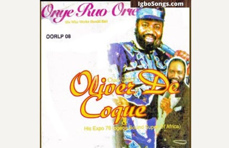 Onye Ruo Orie – Chief Oliver De Coque | MP3